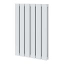 Perth White Double Vertical Flat Panel Radiator 600x408mm