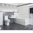 Blanco Bumpy White Glossy Ceramic Wall Tile