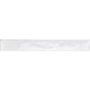 Capri White Gloss Ceramic Brick Tile - 400x50mm