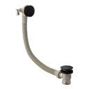 Matt Black Overflow Bath Filler