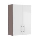 Surrey White Gloss Double Door Fitted Furniture Cabinet 500mm
