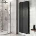 Perth Grey Single Vertical Flat Panel Radiator 1800x610mm