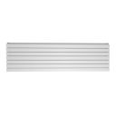 Perth White Double Horizontal Flat Panel Radiator 475x1800mm