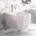 Micheli Gloss White Wall Hung Bidet