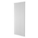 Perth White Double Vertical Flat Panel Radiator 1200x612mm