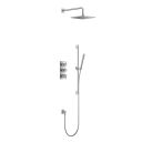 Thane Brushed Nickel Thermostatic Concealed Shower Pack