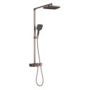 Flint Brushed Bronze Thermostatic Shower Pack