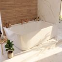 Orchid Left Hand Freestanding Corner Bath
