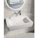 Zena Chrome Wall Mounted Basin Mixer Tap
