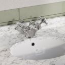 Grosvenor Chrome Basin Mixer Tap - lifestyle image