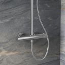 Elora Chrome Round Thermostatic Shower Pack