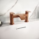 Tear Brushed Bronze Bath Filler Tap roomset