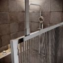 Amien Chrome Shower Screen Ceiling Support Arm 800mm