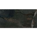 Zoltan Black Stone Effect Gloss Porcelain Tile 600x1200mm