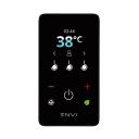Triton ENVi 9.0kw Thermostatic Electric Shower with Ceiling Fed Fixed Head - Black
