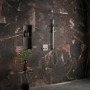 Flint Brushed Nickel Double Outlet Concealed Valve Shower Pack
