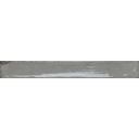 Capri Grey Gloss Ceramic Brick Tile - 400x50mm