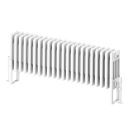 Upton White Quadruple Horizontal Column Radiator 300x1010mm