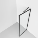 Amien Chrome Shower Screen Angled Support Bar 480mm