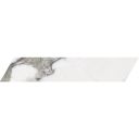 Calcutta Majestic Chevron Matt Marble Tile 80x400mm