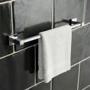Quad Chrome Towel Rail