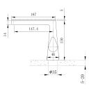 Baylin Chrome Basin Mixer Tap