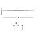 Newport Matt Black Bar Handle Spec