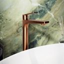 Skye Tall Basin Mono Brushed Bronze ROOMSET