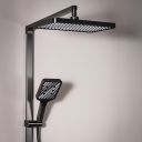 Flint Gunmetal Thermostatic Shower Pack