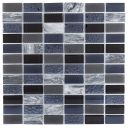 Pablo Dark Linear Mosaic 300x300mm