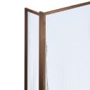 Amien Brushed Bronze Shower Screen Corner Post