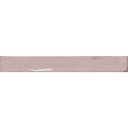 Capri Pink Gloss Ceramic Brick Tile - 400x50mm