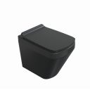 Belgrove Black Back to Wall Toilet