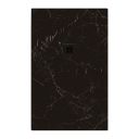 Peoria Marquina Black Marble Shower Tray 1800x800mm