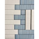 Canillo Blue Gloss Ceramic Brick Tile 300x75mm