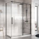 Ryland Black Shower Side Panel