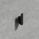 Cubic Matt Black Robe Hook