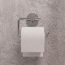 Round Chrome Toilet Roll Holder