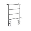 Burlington Berkeley Chrome Heated Towel Rail 950x642mm