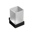 Cubic Matt Black 5-Piece Bathroom Accessory Set