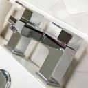 Nyland Chrome Bath Filler Tap - lifestyle image