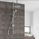 Aqualisa Hugo Smart Digital Shower Exposed with Adjustable & Fixed Ceiling Head HP/Combi