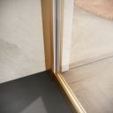 Ryland Brushed Gold Shower Side Panel