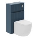 Wish Ribbed Blue WC Unit
