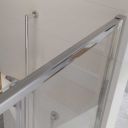 Fabio Chrome Sliding Shower Door