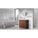 Erin Rosewood Floor Standing Vanity Unit with Link Resin Basin 900mm