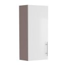 Surrey White Gloss Single Door Fitted Furniture Cabinet 300mm