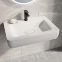 Micheli Gloss White Wall Hung Basin 700mm