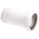 McAlpine Straight Flexible WC Pan Connector
