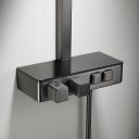 Flint Gunmetal Thermostatic Shower Pack